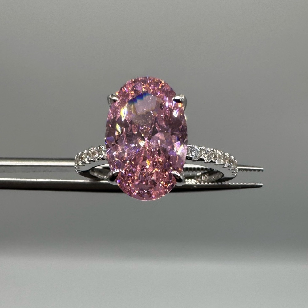 3ct Oval Sapphire Ring - Picture 8 of 14